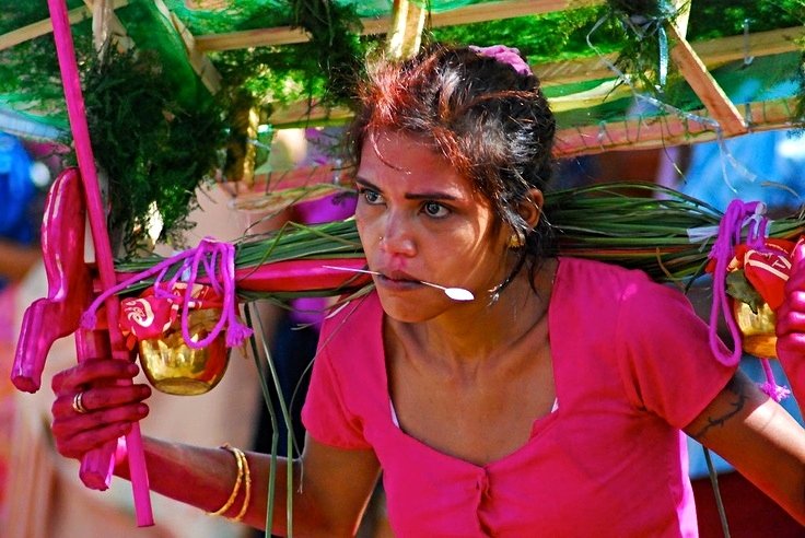 Cavadee, a cultural celebration in Mauritius.