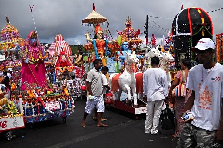Maha Shivaratri, a cultural celebration in Mauritius.